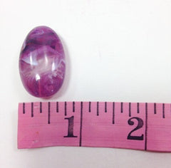 Gorgeous Dark Purple Swirl acrylic beads - chunky craft supplies for jewelry making, 1.2 Inches Long, Purple jewelry, purple beads, purple