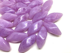 Lavender Purple 33mm Beads, purple beads, large acrylic tube beads, purple jewery, purple bangle, wire bangle, jewelry making, lavender