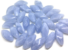 Sky Blue 33mm Beads, blue beads, large acrylic tube beads, blue jewery, blue bangle, wire bangle, jewelry making, light blue beads, blue