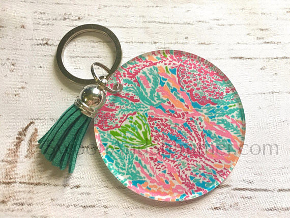 Acrylic Blanks, 2.5 Inch Circles with 1 Hole, tassel Keychain blanks, blank  acrylics, circle keychains, monogram keychain, monogram gifts