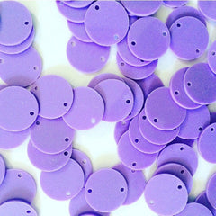 2 Hole Acrylic Disc - BLANK - 1.25" Across - 2 Holes for Bangle Making, Necklace or Keychain, Jewelry Making - Flat Rate Shipping! - purple