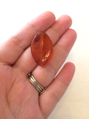 Amber Beads, The Marquise Collection, Fall colors, fall jewelry, brown beads, 30x21mm Beads, orange beads, big acrylic beads, amber jewelry