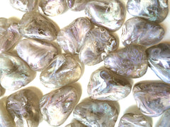 Gray swirl 30mm Chunky Stone Beads, stone beads, color painted, chunky craft supplies, wire bangle jewelry making, gray and white, gray bead