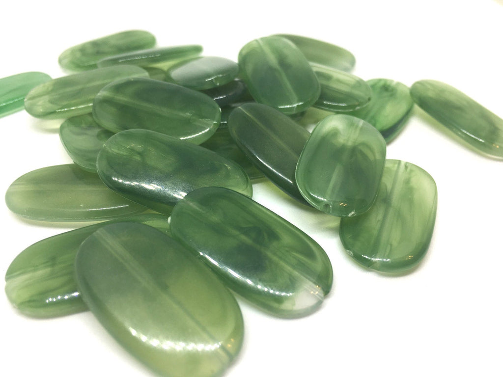 Green Beads, Jalapeño, The Surf Collection, 30mm Beads, big acrylic beads, bracelet necklace earrings, jewelry making, acrylic bangle beads