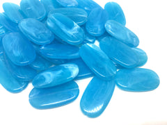 Blue Beads, Caribbean, The Surf Collection, 30mm Beads, big acrylic beads, bracelet necklace earrings, jewelry making, acrylic bangle bead