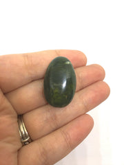 Green Beads, Olive Green, The Beach Collection, 32mm Oval Beads, Big Acrylic beads, Big Beads, Bangle Beads, Wire Bangle, Beaded Jewelry