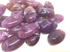 Purple Beads, The Beach Collection, 32mm Oval Beads, Big Acrylic beads, Big Beads, Bangle Beads, Wire Bangle, Beaded Jewelry
