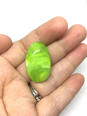 Lime Beads, Green Beads, The Beach Collection, 32mm Oval Beads, Big Acrylic beads, Big Beads, Bangle Beads, Wire Bangle, Beaded Jewelry