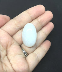 White Beads, The Beach Collection, 32mm Oval Beads, Big Acrylic beads, Big Beads, Bangle Beads, Wire Bangle, Beaded Jewelry