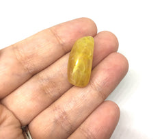 Yellow Beads, Marigold Beads, The Sprinkle Collection, 27mm Beads, Rectangle Beads, Log Beads, Bangle Beads, Bracelet Beads, necklace beads