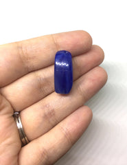 Blue Beads, Dark Blue Beads, The Sprinkle Collection, 27mm Beads, Rectangle Beads, Log Beads, Bangle Beads, Bracelet Beads, sapphire beads