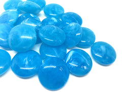 Blue Beads, Caribbean Beads, The Eclipse Collection, 23mm Beads, circular acrylic beads, bracelet necklace earrings, jewelry making, bangle