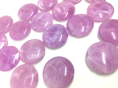 Purple Beads, Lavender Beads, The Eclipse Collection, 23mm Beads, circular acrylic beads, bracelet necklace earrings, jewelry making, bangle