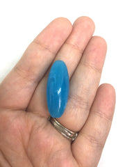 Blue Beads, Caribbean , The POD Collection, 33mm Beads, big acrylic beads, bracelet, necklace, acrylic bangle beads, blue jewelry