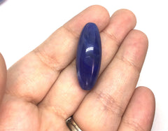 Blue Beads, Dark Blue, The POD Collection, 33mm Beads, big acrylic beads, bracelet, necklace, acrylic bangle beads, blue jewelry