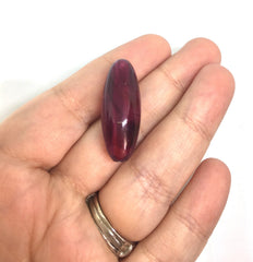 Purple Beads, Eggplant, The POD Collection, 33mm Beads, big acrylic beads, bracelet, necklace, acrylic bangle beads, purple jewelry