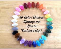 Black Beads, The Marquise Collection, Fall colors, jewelry beads, 30x21mm Beads, bangle beads, big acrylic beads, black jewelry