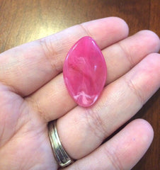 Pink Beads, The Marquise Collection, pink beads, 30x21mm Beads, dark pink beads, big acrylic beads, pink jewelry, pink bracelet necklace