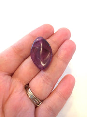 Eggplant Beads, The Marquise Collection, Fall colors, fall jewelry, purple beads, 30x21mm Beads, beads, big acrylic beads, purple jewelry