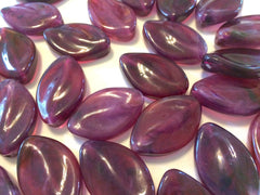 Eggplant Beads, The Marquise Collection, Fall colors, fall jewelry, purple beads, 30x21mm Beads, beads, big acrylic beads, purple jewelry