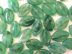 Jalapeño Beads, The Marquise Collection, jewelry beads, 30x21mm Beads, bangle beads, big acrylic beads, green jewelry, green bracelet