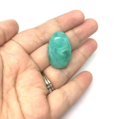 Mint Beads, Green Beads, The Beach Collection, 32mm Oval Beads, Big Acrylic beads, Big Beads, Bangle Beads, Wire Bangle, Beaded Jewelry
