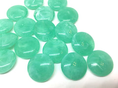 Mint Beads, Green Beads, The Eclipse Collection, 23mm Beads, circular acrylic beads, bracelet necklace earrings, jewelry making, bangle