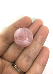 Pink Beads, Light Pink Beads, The Eclipse Collection, 23mm Beads, circular acrylic beads, bracelet necklace earrings, jewelry making, bangle