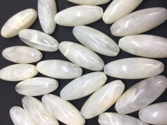 Cream Beads, The POD Collection, 33mm Beads, big acrylic beads, bracelet, necklace, acrylic bangle beads, cream jewelry, cream bracelet