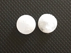 12mm Druzy Cabochons, white, jewelry making kit, earring set, diy jewelry, druzy studs, 12mm Druzy, cabochon, stud earrings