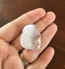 White & Clear Large Translucent Beads, Faceted Nugget Bead, crystal bead, 30mm bead, clear beads, translucent beads, bangle beads