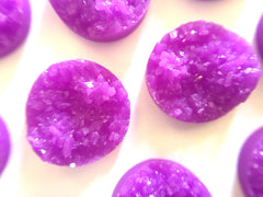 12mm Druzy Cabochons, flat back cabochon, jewelry making kit, earring set, diy jewelry, druzy studs, 12mm Druzy, cabochon, stud earrings