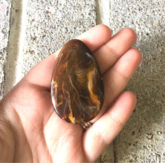 Hot Cocoa brown Teardrop Pendants, 57x36mm, acrylic gem pendants, 1 hole pendants, long necklace, wire wrapped pendant, wrapping pendant