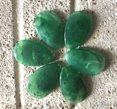 Green Jalapeño Teardrop Pendants, 57x36mm, acrylic gem pendants, 1 hole pendant, long necklace, wire wrapped pendant, wrapping pendant green