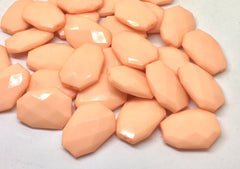 Peach faceted beads, light pink beads, peach beads, Bangle Making, Jewelry Making, 27mm Beads, peach Jewelry necklace, peach jewelry bracele