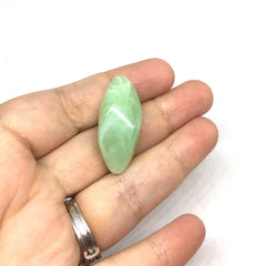 Winter mint 33mm Beads, green beads, large acrylic tube beads, mint jewery, green bangle, wire bangle, jewelry making, large gemstone
