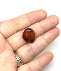 Tortoise Shell 17mm Beads, geometric acrylic beads, bracelet necklace earrings, jewelry making, acrylic bangle beads, bangle, tortoise shell