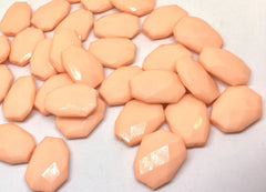 Peach faceted beads, light pink beads, peach beads, Bangle Making, Jewelry Making, 27mm Beads, peach Jewelry necklace, peach jewelry bracele