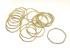 XL Gold Circle 45mm with 1 hole for earrings, gold circle blanks, DIY gold earring jewelry round gold earrings, geometric boho long necklace