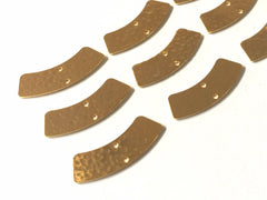Gold Hammered Earring Connector Bases, Necklaces Earrings focal point hardware, gold diy earring wires statement boho geometric jewlery