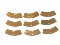 Gold Hammered Earring Connector Bases, Necklaces Earrings focal point hardware, gold diy earring wires statement boho geometric jewlery
