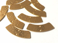 Gold Hammered Earring Connector Bases, Necklaces Earrings focal point hardware, gold diy earring wires statement boho geometric jewlery