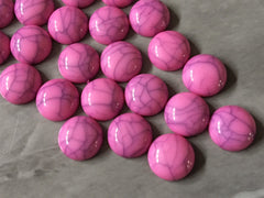 Medium Pink Crackle Dinosaur Egg resin 12mm Druzy Cabochons, jewelry making kit earring set diy jewelry druzy studs 12mm Druzy stud earrings