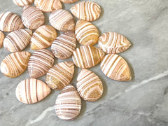 Gold Glitter + White Acrylic Blanks Cabs, 25mm Teardrop blanks, earring jewelry making, stud earring blanks, cabochon wire wrapping