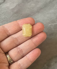 Honey Butter + cream Acrylic Blanks Cabs, 18mm Rectangle blanks, earring jewelry making, stud earring blanks, cabochon earrings