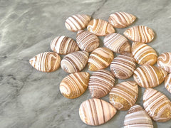 Gold Glitter + White Acrylic Blanks Cabs, 25mm Teardrop blanks, earring jewelry making, stud earring blanks, cabochon wire wrapping