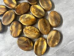 Caramel Mocha Brown Beads, The Ezra Collection, 34mm Oval Beads, Big Acrylic beads, Big Beads, Bangle Beads, Wire Bangle, Beaded Jewelry