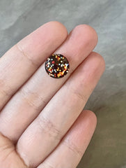 Christmas Lights Resin 12mm Druzy Cabochons, jewelry making kit earring set, diy jewelry, druzy studs, 12mm Druzy stud earrings black