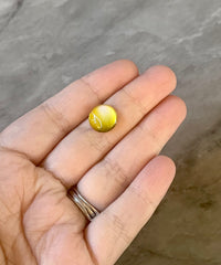 Golden Orb Resin 12mm Druzy Cabochons, jewelry making kit earring set, diy jewelry, druzy studs, 12mm Druzy stud earrings