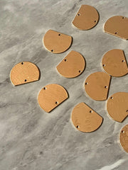Gold metal Earring Blanks, connector bead jewelry making, 20mm circle jewelry, gold pendant round blank, solid gold color drop dangle